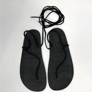 Black Vibram Gladiator Sandals